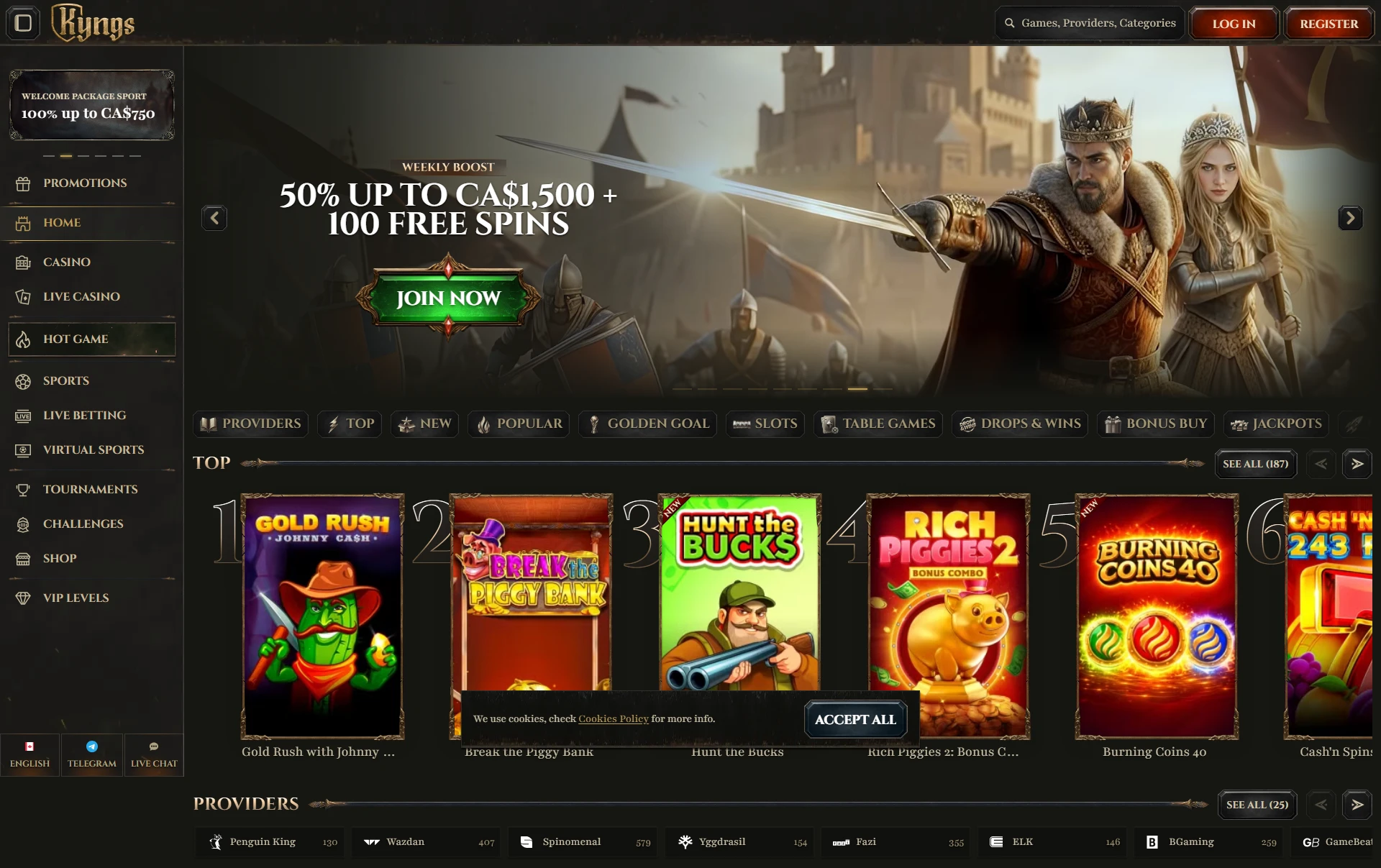 Kyngs casino Casino page d'accueil officielle