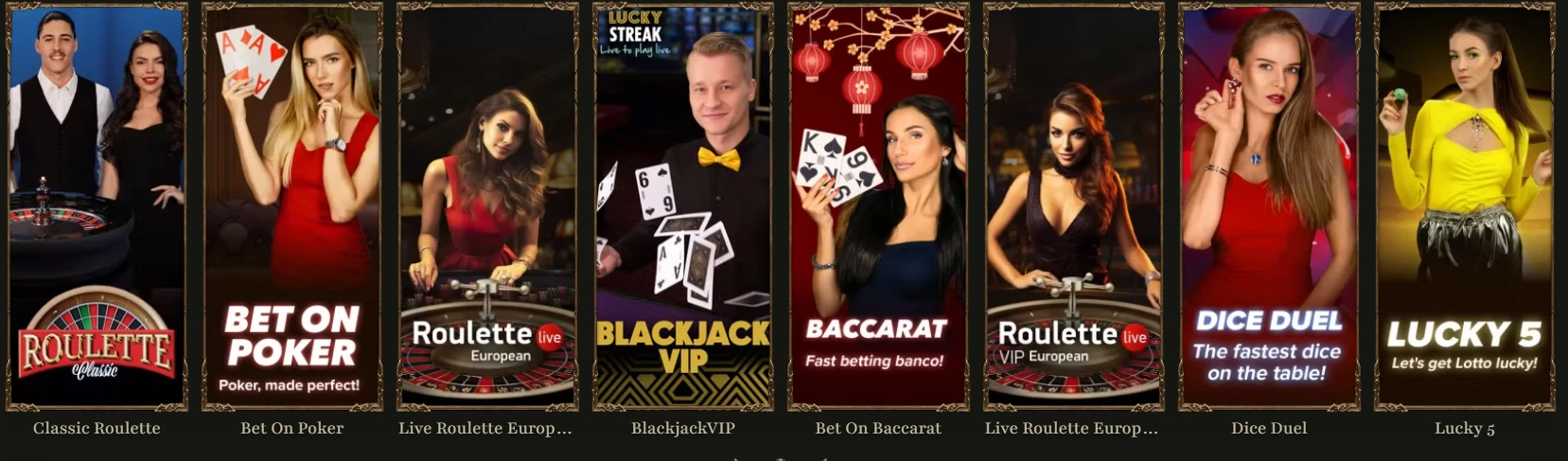 Kyngs casino Casino section croupiers en direct